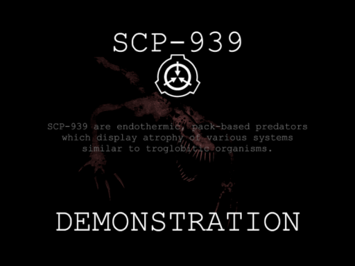 SCP-939 DEMONSTRATION ［SCP˸CB PORT］