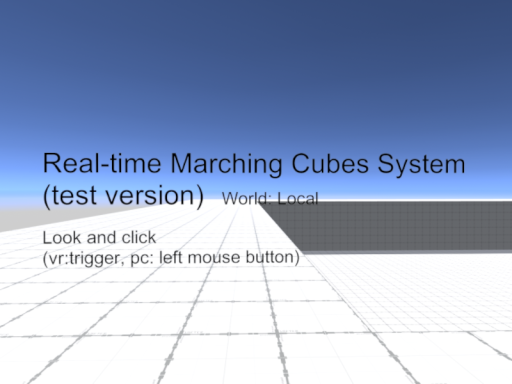 Real-time Marching Cubes System （test version）