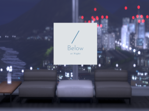 Below