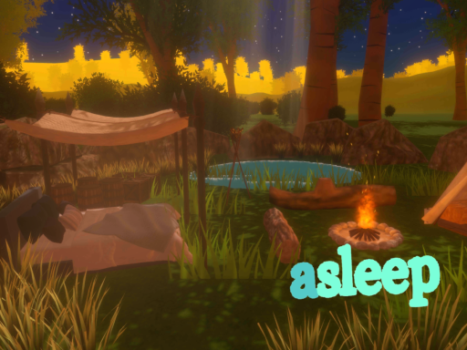 asleep