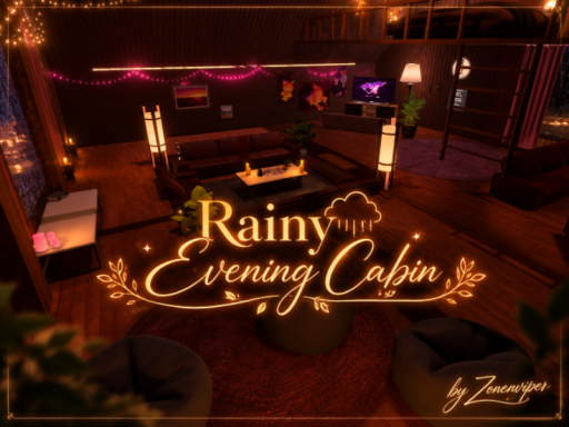 Rainy Evening Cabin