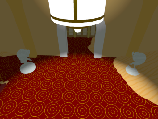 the lobby
