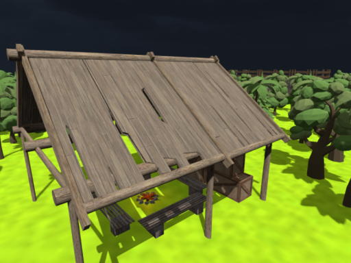 Campfire Forest