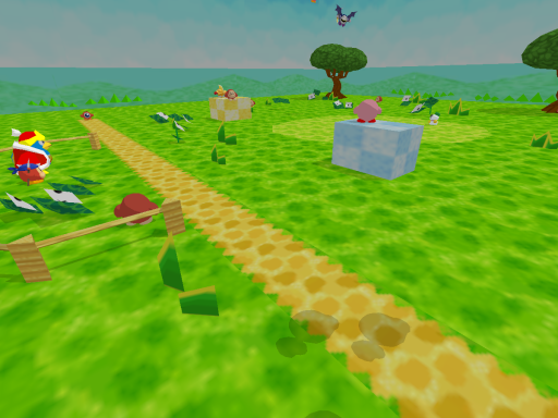 Pop Star 〈kirby 64〉 + Avatars